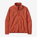 PATAGONIA BETTER SWEATER 1/4 ZIP: PIMR PIMENTO RED